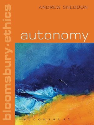 cover image of Autonomy